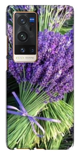 Силиконовый чехол с изображением "Букет лаванды" для Vivo X60 Pro Plus