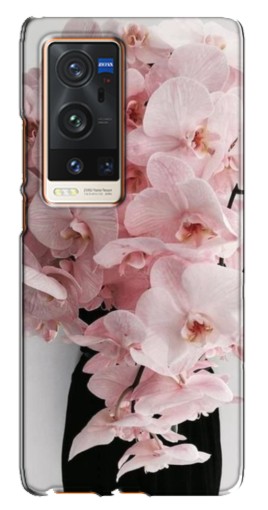 Чехол с картинкой "Букет орхидеи" для Vivo X60 Pro Plus