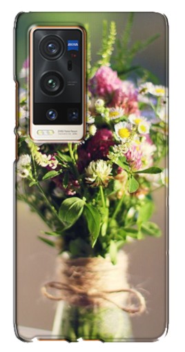 Чехол с картинкой "Букет полевых цветов" для Vivo X60 Pro Plus
