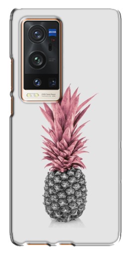 Чехол с принтом "Чёрно-белый ананас" для Vivo X60 Pro Plus