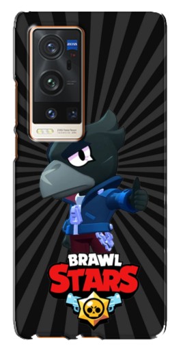 Чехол с принтом "Crow Brawl Stars" для Vivo X60 Pro Plus
