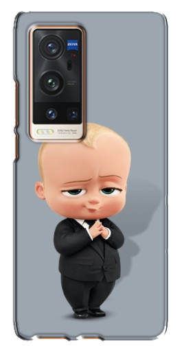 Чехол с картинкой "Деловой ребенок" для Vivo X60 Pro Plus