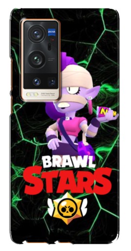 Чехол с картинкой "Emz Brawl Stars" для Vivo X60 Pro Plus