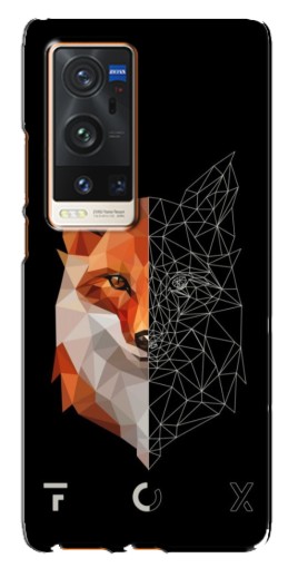 Силиконовый чехол с изображением "Fox" для Vivo X60 Pro Plus