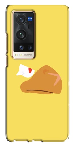 Силиконовый чехол с изображением "Gold Crow" для Vivo X60 Pro Plus