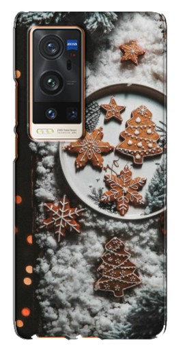 Чехол с принтом "Имбирные пряники" для Vivo X60 Pro Plus
