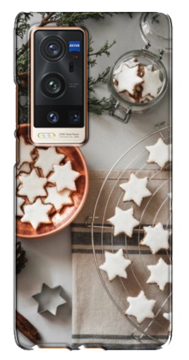 Чехол с картинкой "Имбирные звездочки" для Vivo X60 Pro Plus