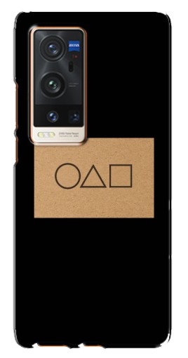 Силиконовый чехол с изображением "Карточка Кальмара" для Vivo X60 Pro Plus