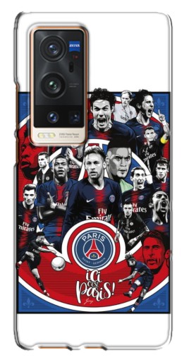 Чехол с печатью "Команда PSG" для Vivo X60 Pro Plus