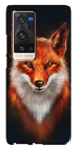 Чехол с картинкой "Красивая лиса" для Vivo X60 Pro Plus