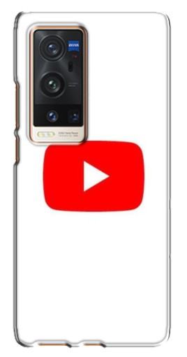 Чехол с печатью "Красная кнопка" для Vivo X60 Pro Plus