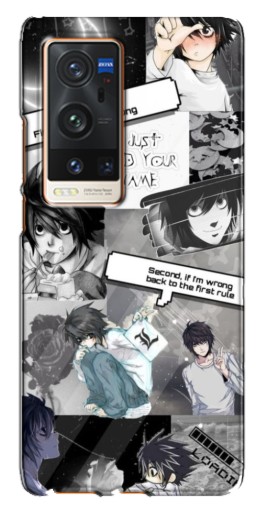 Чехол с печатью "L - Death note" для Vivo X60 Pro Plus