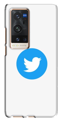 Чехол с печатью "Лого Твиттера" для Vivo X60 Pro Plus