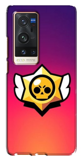 Чехол с печатью "Логотип Brawl Stars" для Vivo X60 Pro Plus
