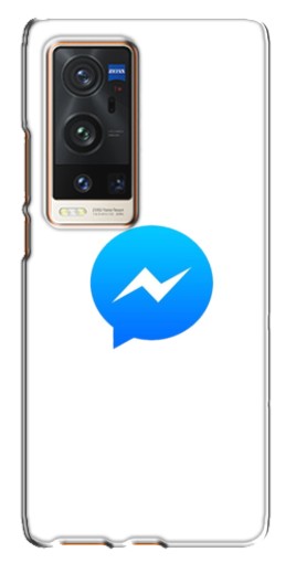 Силиконовый чехол с изображением "messenger logo" для Vivo X60 Pro Plus