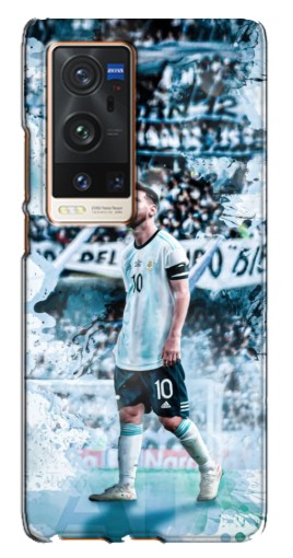 Чехол с картинкой "Месси в Аргентине" для Vivo X60 Pro Plus