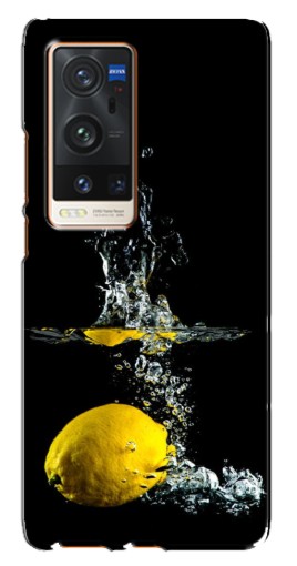 Чехол с картинкой "Мокрый Лимон" для Vivo X60 Pro Plus