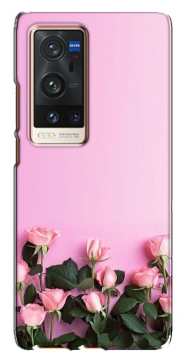 Чехол с печатью "Нежные розы" для Vivo X60 Pro Plus