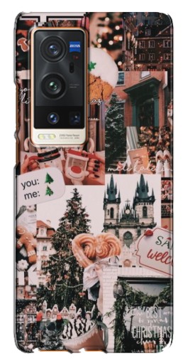 Чехол с принтом "Новогоднее настроение" для Vivo X60 Pro Plus