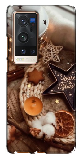Чехол с картинкой "Новогодняя атмосфера" для Vivo X60 Pro Plus