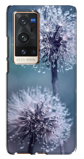Чехол с печатью "Одуванчик с капельками" для Vivo X60 Pro Plus