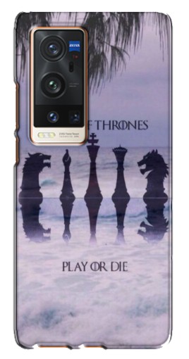 Чехол с принтом "Play or Die" для Vivo X60 Pro Plus
