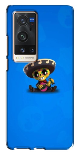 Силиконовый чехол с изображением "Poco с гитарой" для Vivo X60 Pro Plus
