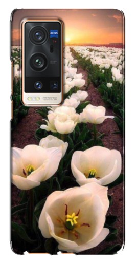 Чехол с печатью "Поле тульпанов " для Vivo X60 Pro Plus