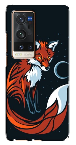 Чехол с картинкой "Рыжая лиса" для Vivo X60 Pro Plus