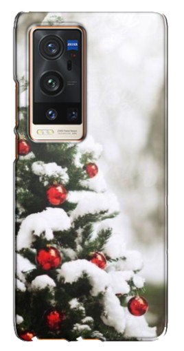 Чехол с печатью "Рождественская елка" для Vivo X60 Pro Plus