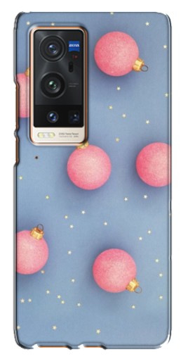 Чехол с печатью "Розовые шары" для Vivo X60 Pro Plus
