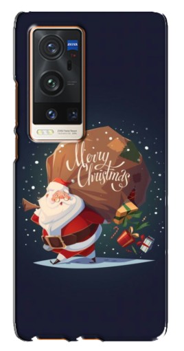 Чехол с принтом "Санта с подарками" для Vivo X60 Pro Plus