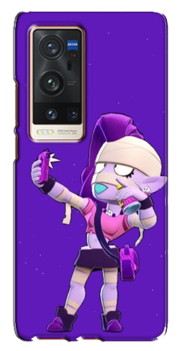 Чехол с принтом "Селфи Емз" для Vivo X60 Pro Plus