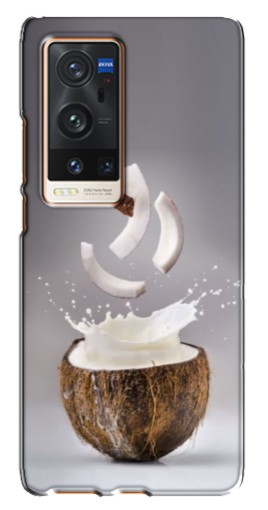 Чехол с печатью "Стакан кокоса" для Vivo X60 Pro Plus