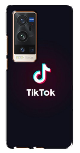 Чехол с печатью "TikTok темный" для Vivo X60 Pro Plus