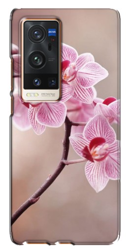 Силиконовый чехол с изображением "Веточка орхидеи" для Vivo X60 Pro Plus