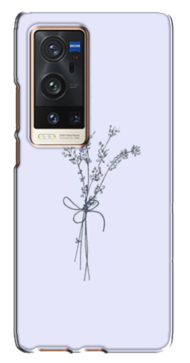 Чехол с печатью "Веточки лаванды" для Vivo X60 Pro Plus
