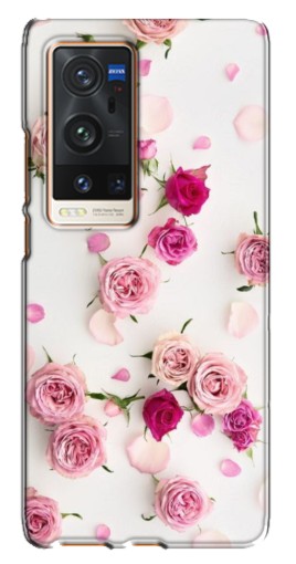 Силиконовый чехол с изображением "Яркие розы" для Vivo X60 Pro Plus