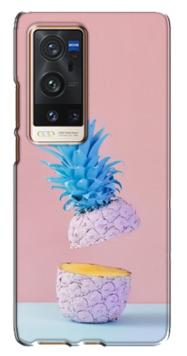 Чехол с картинкой "Яркий ананас" для Vivo X60 Pro Plus