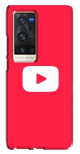 Чехол с картинкой "YouTube Кнопка" для Vivo X60 Pro Plus