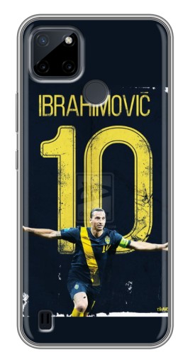Чехол с печатью "Ибрагимович 10" для Realme C21Y