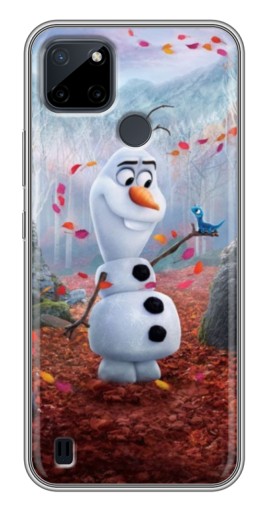 Чехол с принтом "Олаф" для Realme C21Y