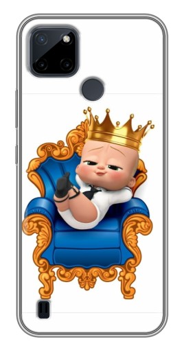 Чехол с печатью "Ребенок Король" для Realme C21Y