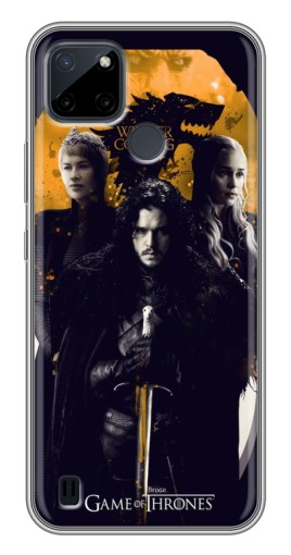 Чехол с печатью "Winter Coming" для Realme C21Y
