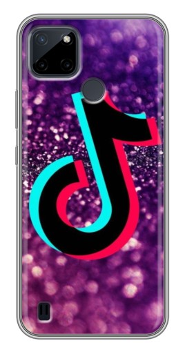 Чехол с принтом "Яркий ТикТок" для Realme C21Y
