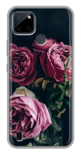 Чехол с принтом "Букет роз" для Realme C25Y