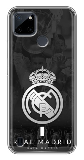 Силиконовый чехол с изображением "Эмблема Реала" для Realme C25Y