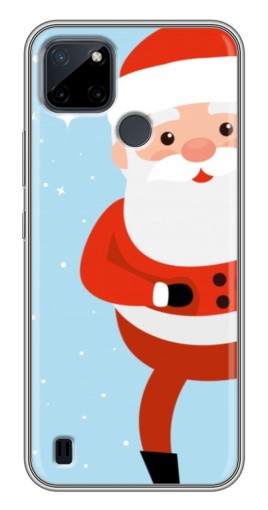 Чехол с печатью "Крутой Дед Мороз" для Realme C25Y