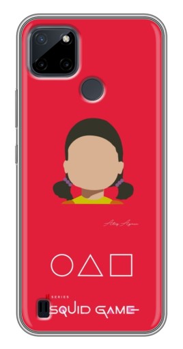 Чехол с принтом "Лицо куклы" для Realme C25Y