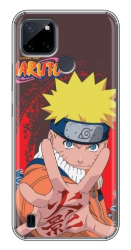 Чехол с принтом "Naruto атакует" для Realme C25Y